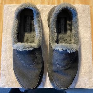 Skechers Go Walk Suede Slip-on Shoes